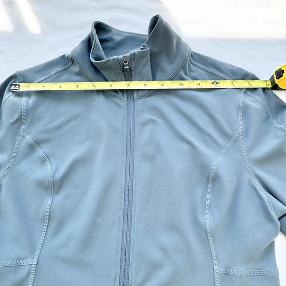 Lolë Women Blue/Grey Athletic Long Sleeves Jacket Size Small - Picture 5 of 16